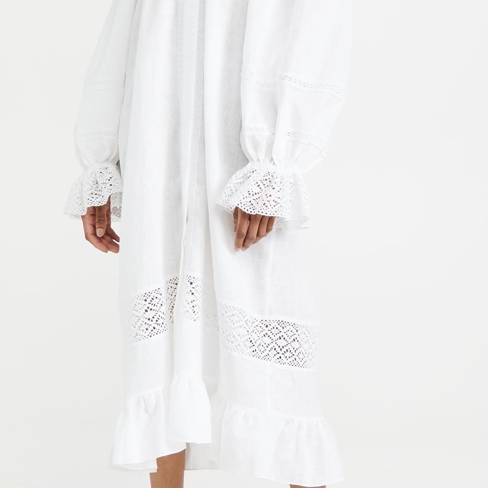 NWT SLEEPER Linen Paloma Dress